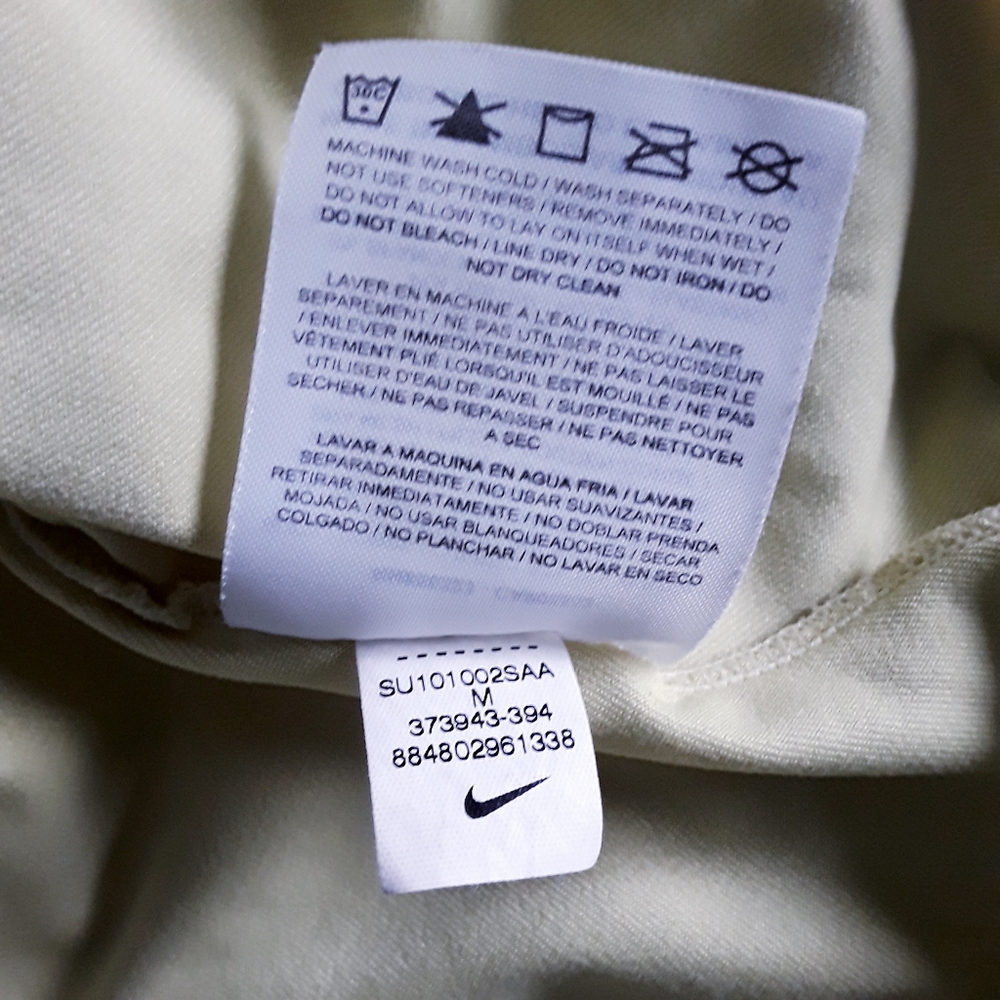 Nike Women's Asymmetric Yellow/Maroon Tennis Top - Picture 5 of 7